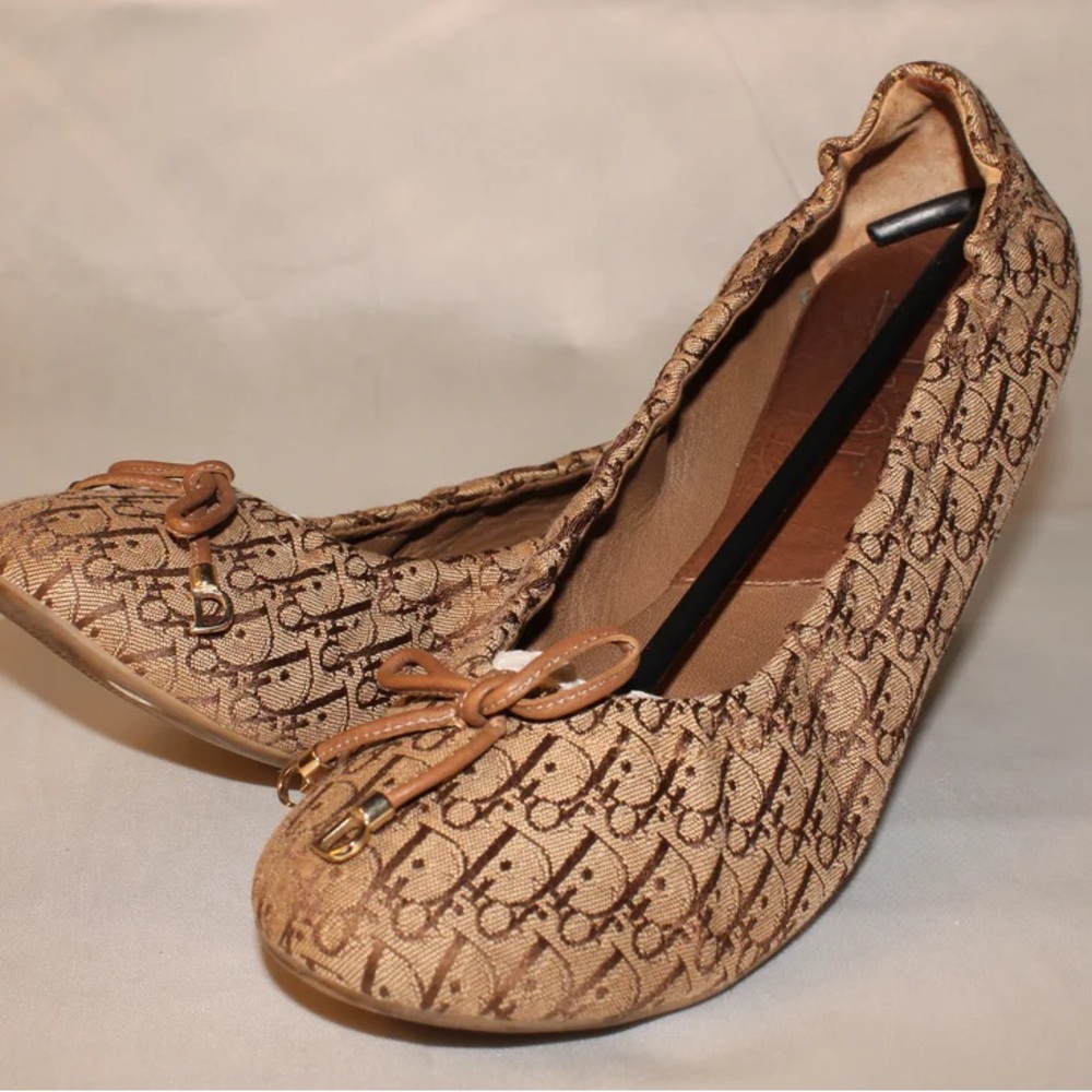 Dior Monogram Zen Ballerine Flats